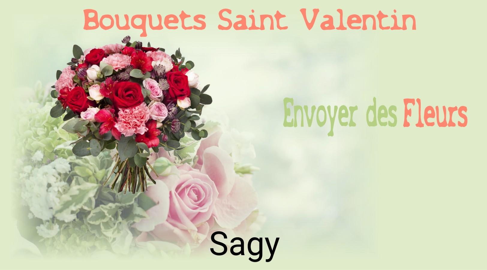 Roses de Saint-Valentin livrées à Sagy